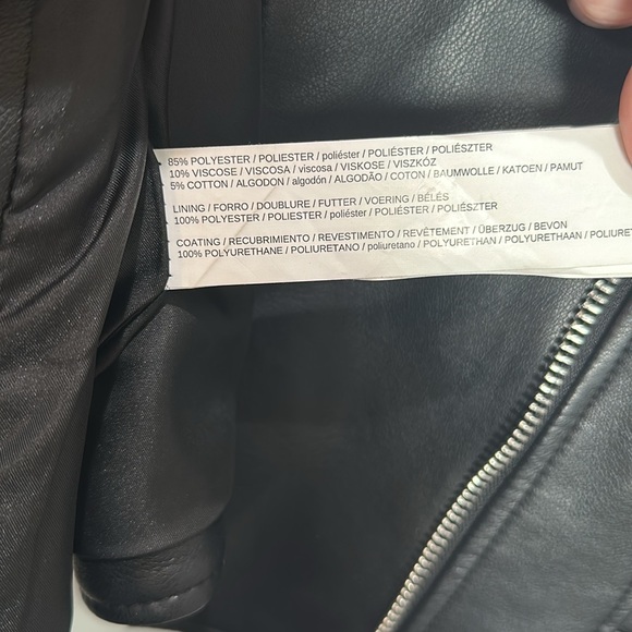 💎 Mango Jeweled Vegan Leather Jacket - Picture 8 of 8